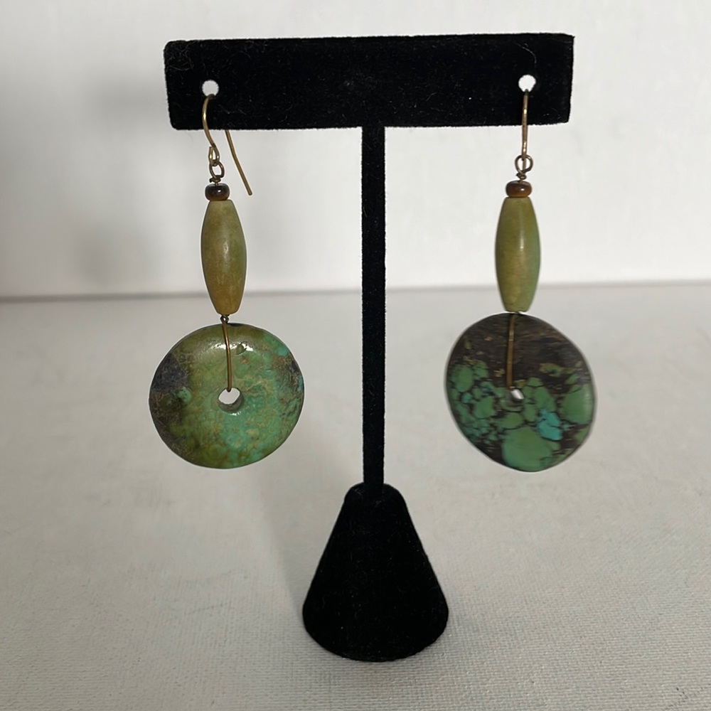 Handcrafted Turquoise Earring